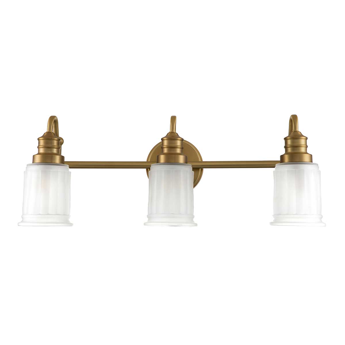 Bad-Wandleuchte Swell (messingfarben) 3x - Elstead Lighting