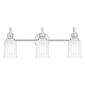Bad-Wandleuchte Swell (verchromt) 3x - Elstead Lighting