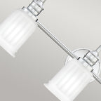 Bad-Wandleuchte Swell (verchromt) 3x - Elstead Lighting