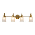 Bad-Wandleuchte Swell (messingfarben) 4x - Elstead Lighting