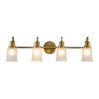 Bad-Wandleuchte Swell (messingfarben) 4x - Elstead Lighting