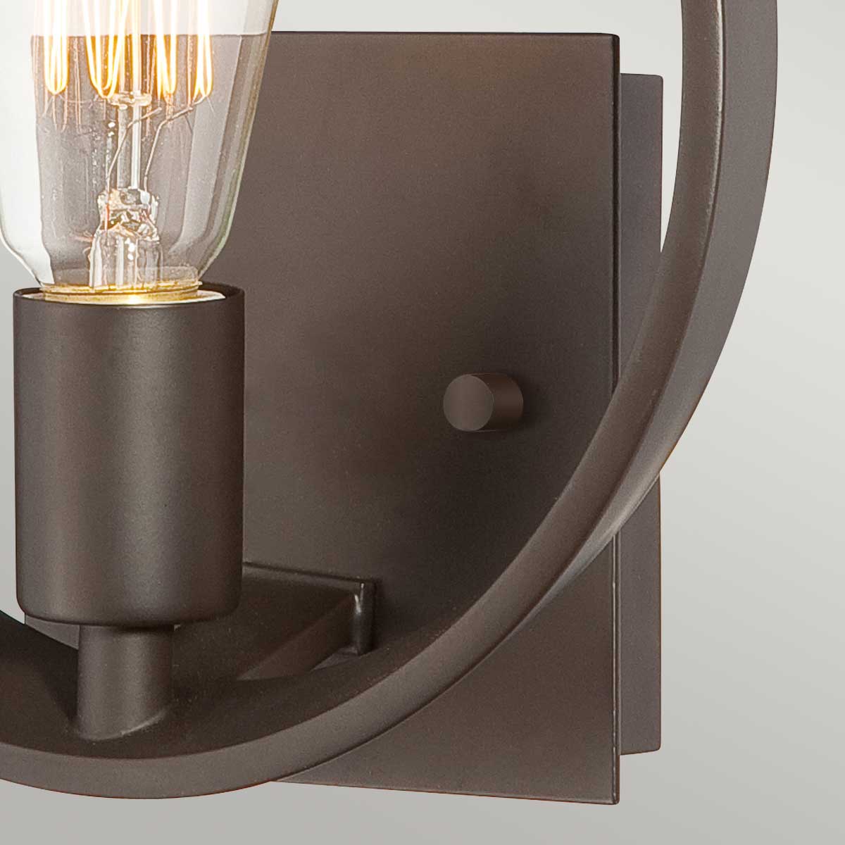 Wandleuchte Theater Row (Nickel) 1x - Elstead Lighting