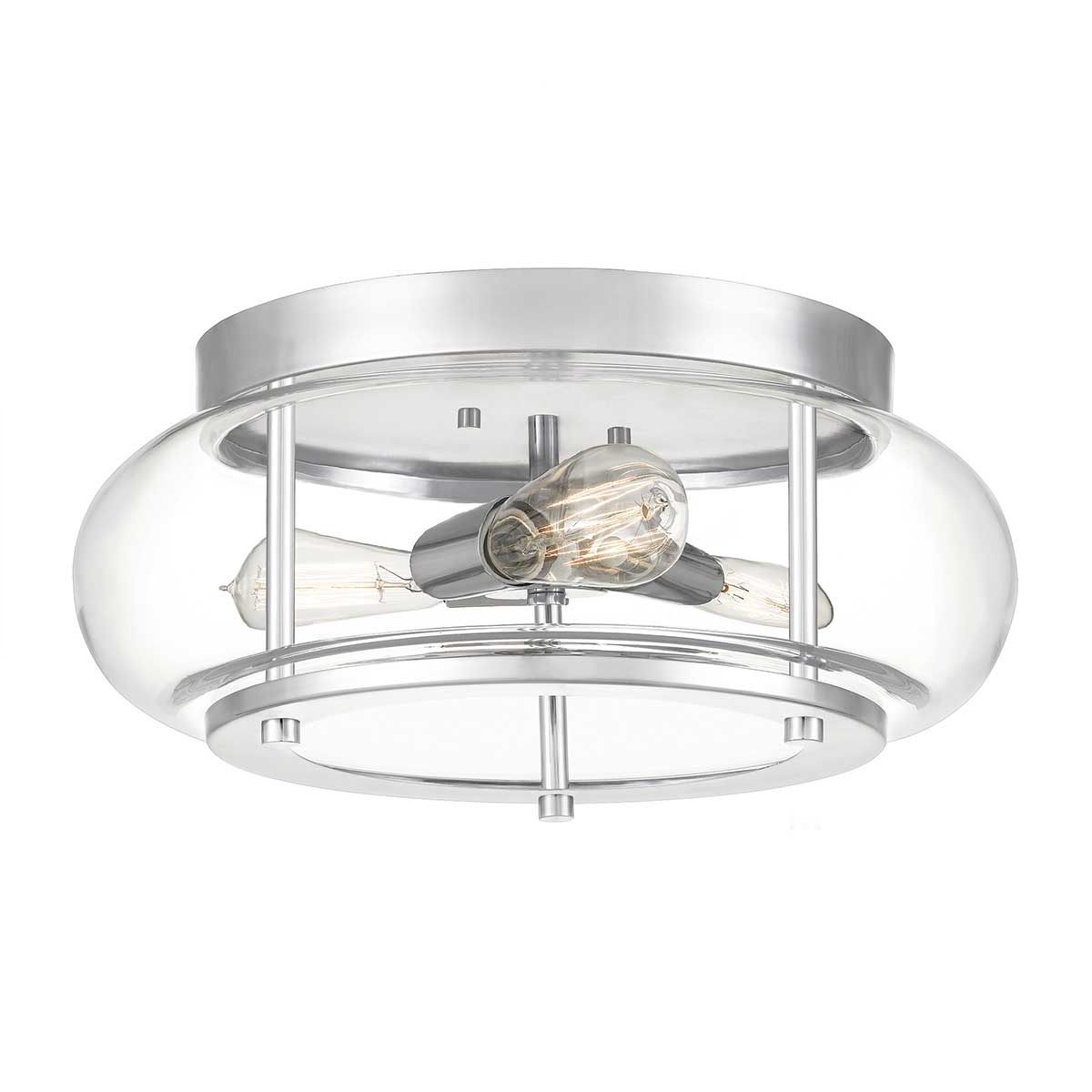 Bad-Deckenleuchte Trilogy (verchromt) 3x - Elstead Lighting