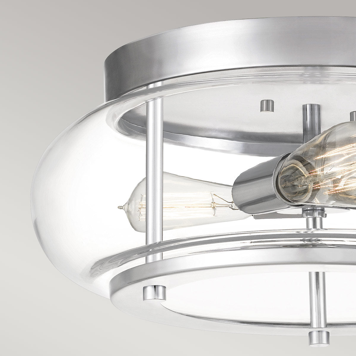 Bad-Deckenleuchte Trilogy (verchromt) 3x - Elstead Lighting