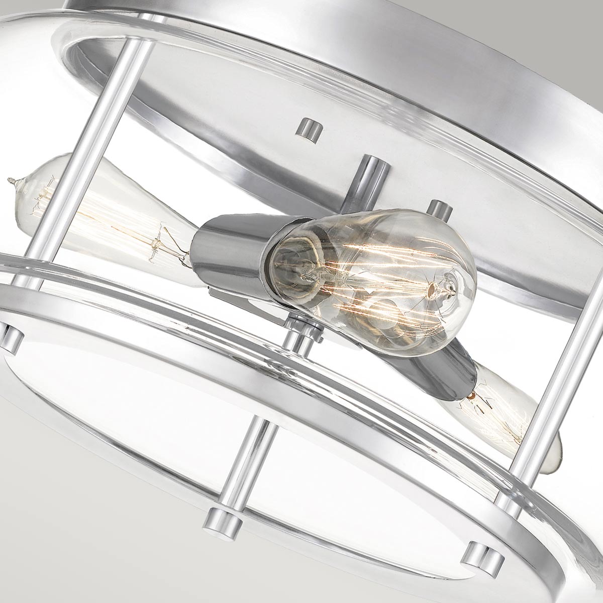 Bad-Deckenleuchte Trilogy (verchromt) 3x - Elstead Lighting