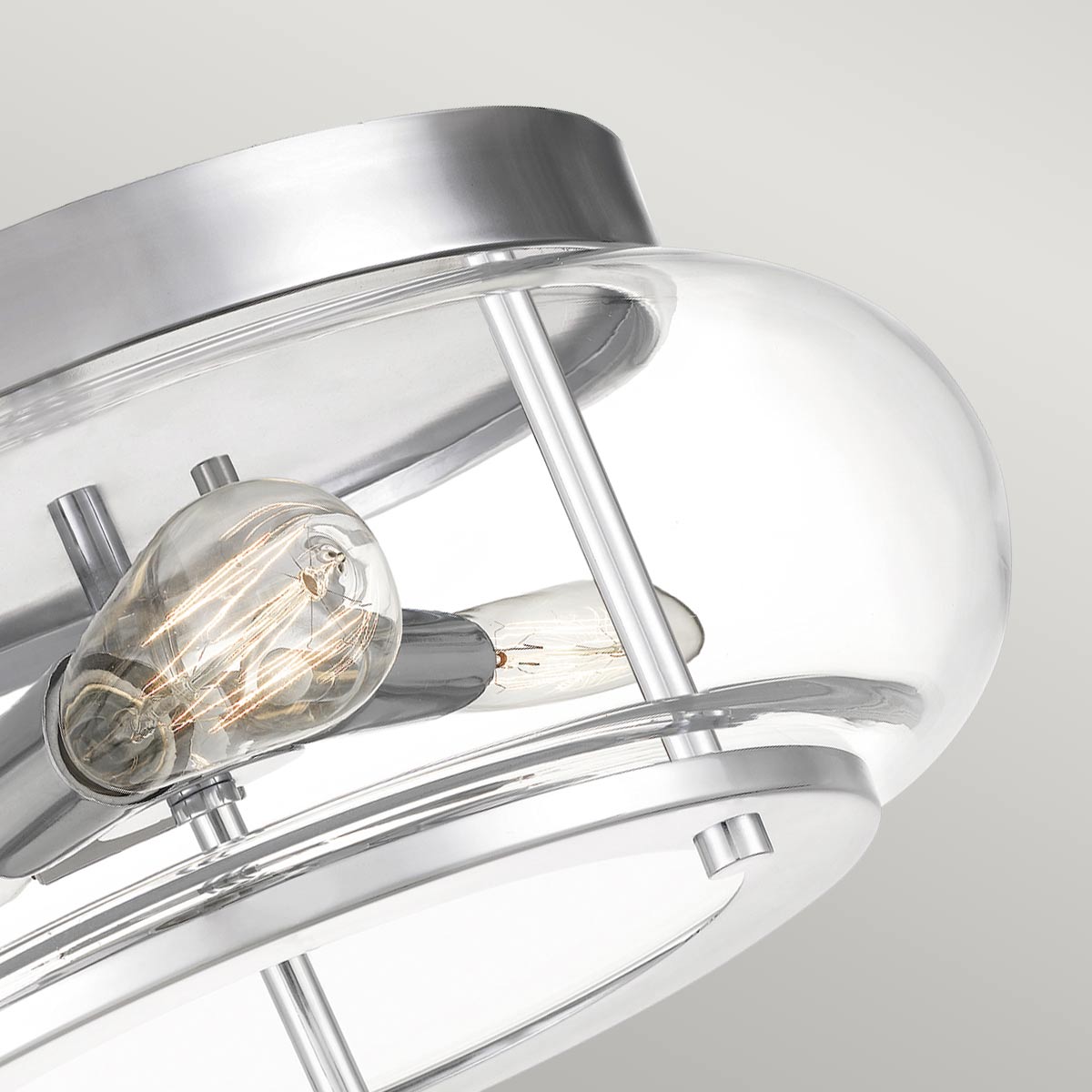 Bad-Deckenleuchte Trilogy (verchromt) 3x - Elstead Lighting