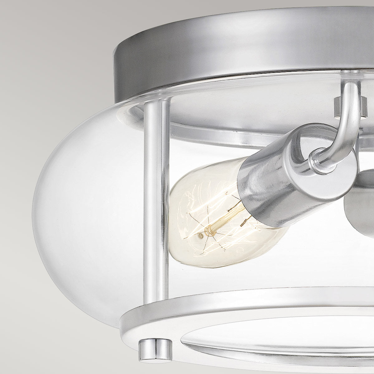 Bad-Deckenleuchte Trilogy (verchromt) 2x - Elstead Lighting