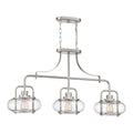Pendelleuchte Trilogy (Nickel) 3x - Elstead Lighting