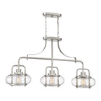 Pendelleuchte Trilogy (Nickel) 3x - Elstead Lighting