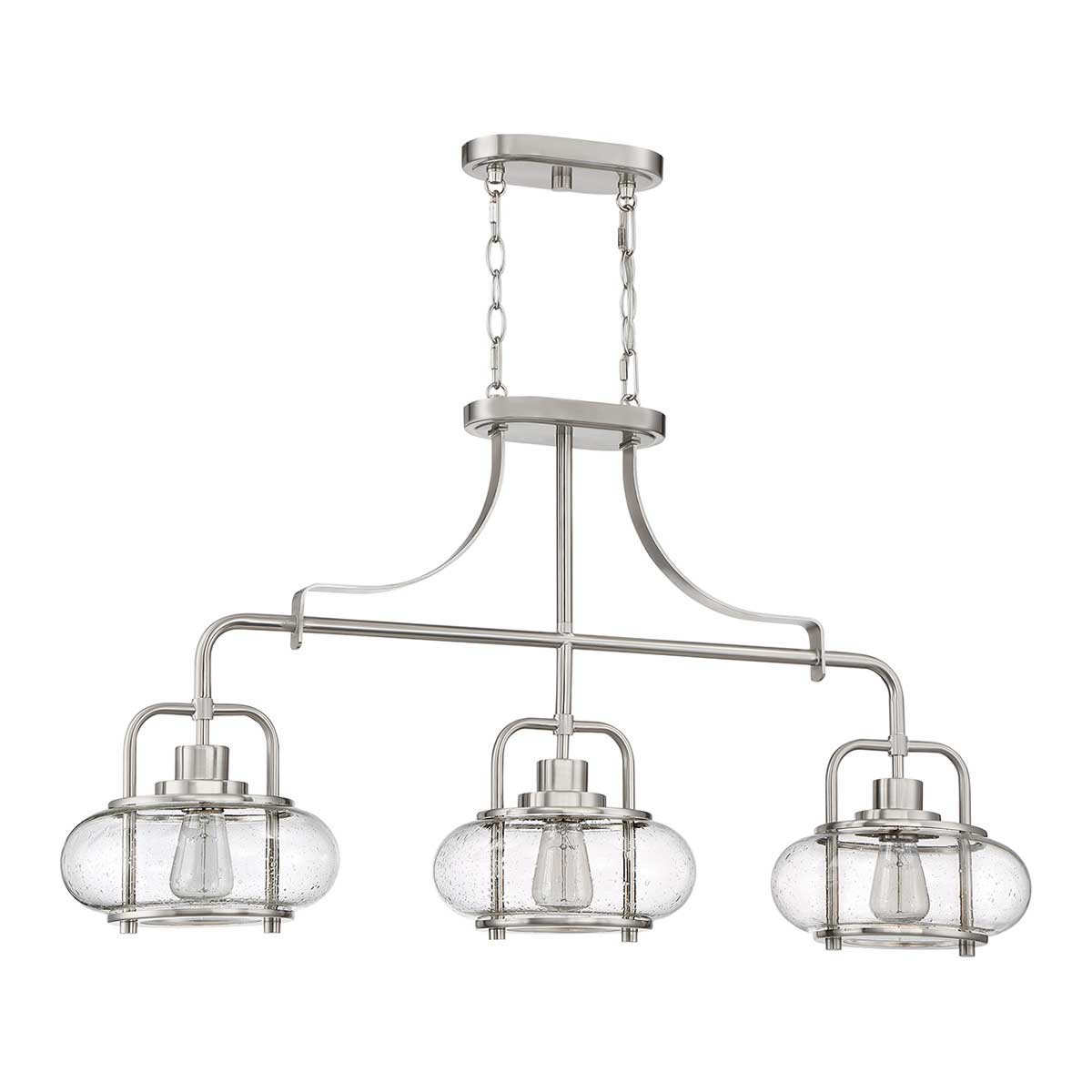 Pendelleuchte Trilogy (Nickel) 3x - Elstead Lighting