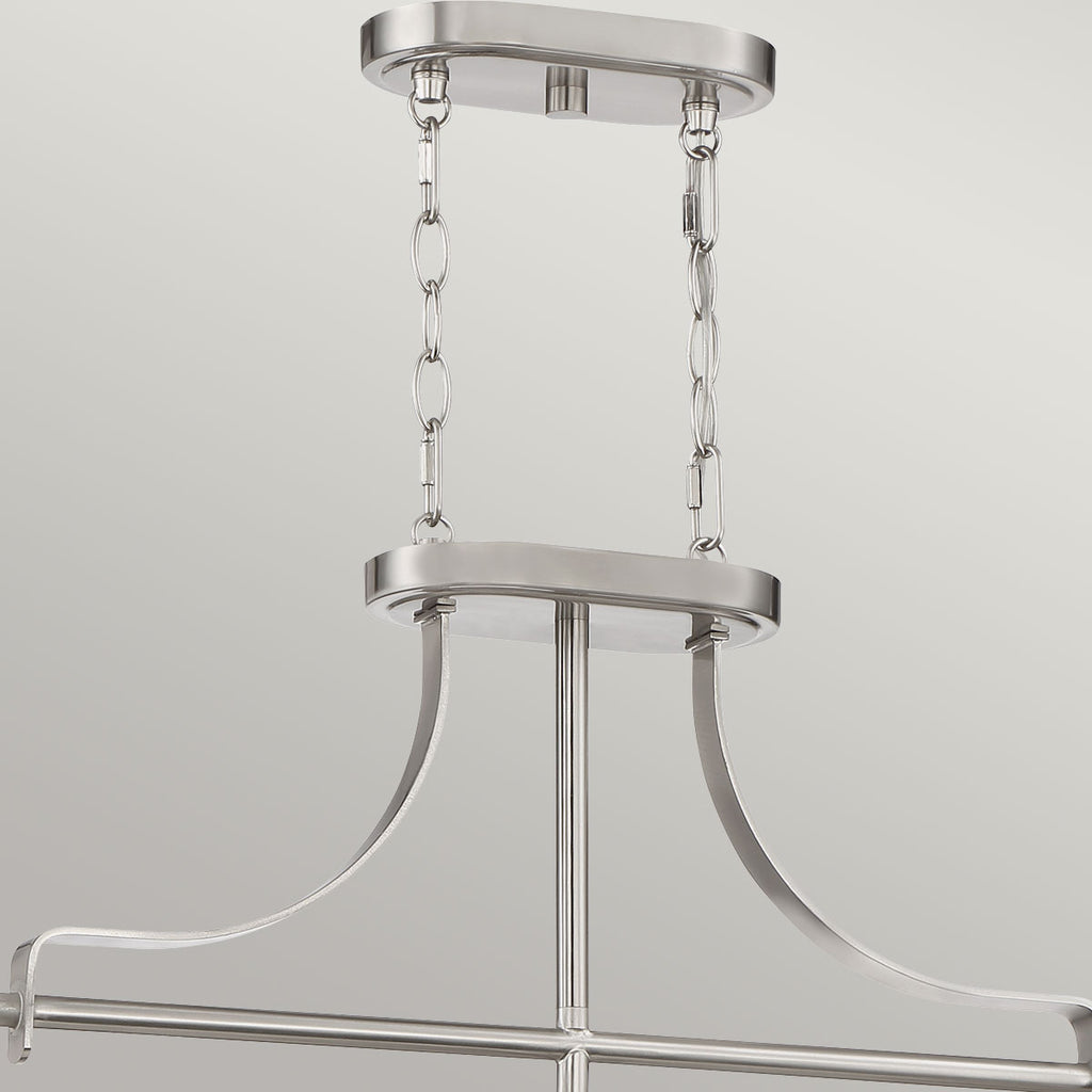 Pendelleuchte Trilogy (Nickel) 3x - Elstead Lighting