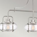 Pendelleuchte Trilogy (Nickel) 3x - Elstead Lighting