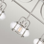 Pendelleuchte Trilogy (Nickel) 3x - Elstead Lighting