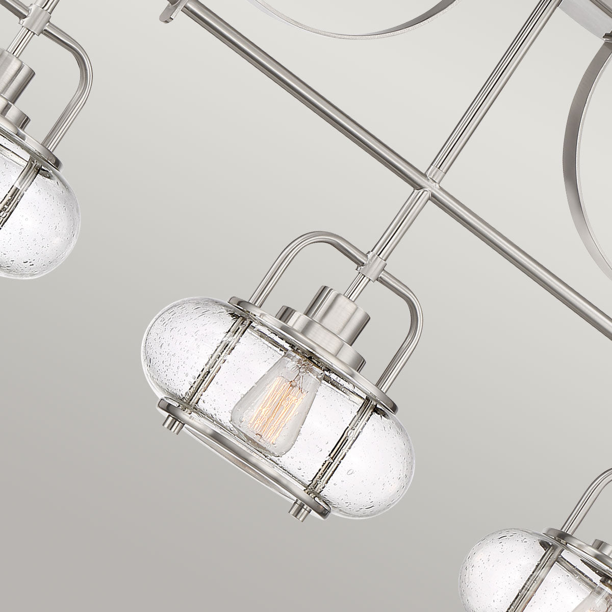 Pendelleuchte Trilogy (Nickel) 3x - Elstead Lighting