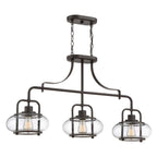 Pendelleuchte Trilogy (bronzefarben) 3x - Elstead Lighting