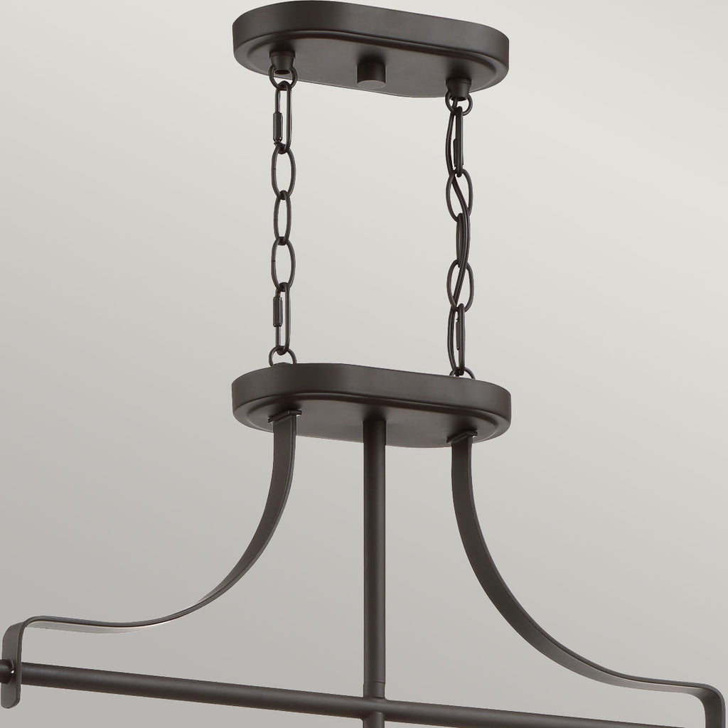 Pendelleuchte Trilogy (bronzefarben) 3x - Elstead Lighting