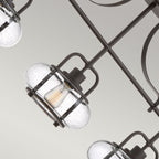 Pendelleuchte Trilogy (bronzefarben) 3x - Elstead Lighting