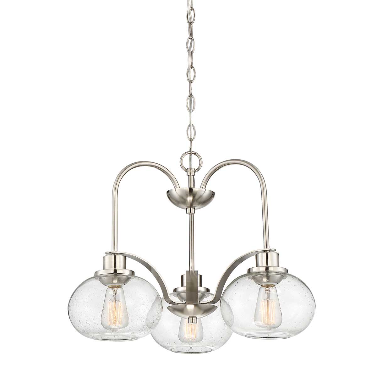 Pendelleuchte Trilogy (Nickel) 3x - Elstead Lighting