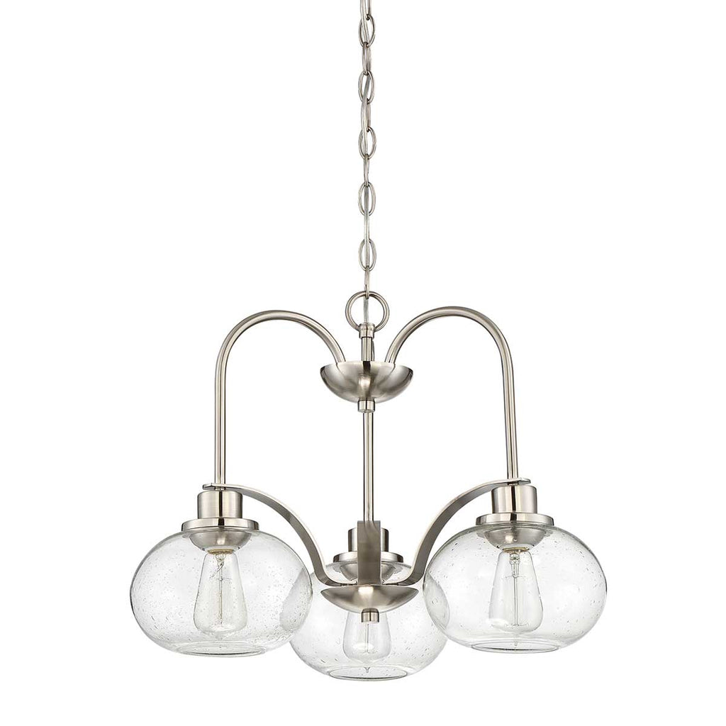 Pendelleuchte Trilogy (Nickel) 3x - Elstead Lighting