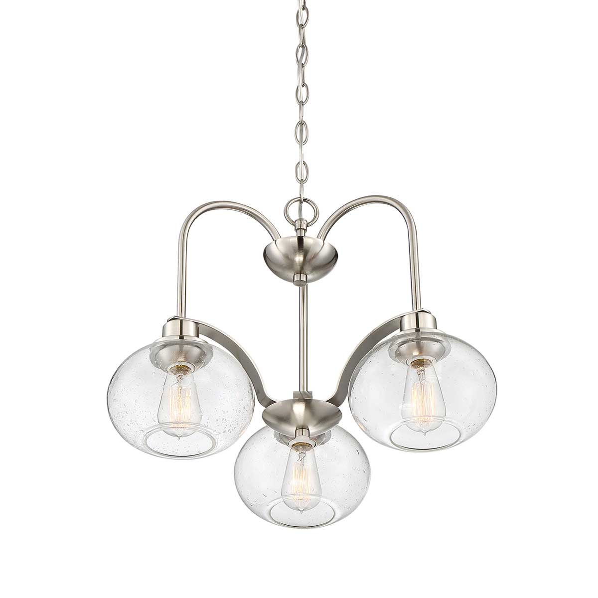 Pendelleuchte Trilogy (Nickel) 3x - Elstead Lighting