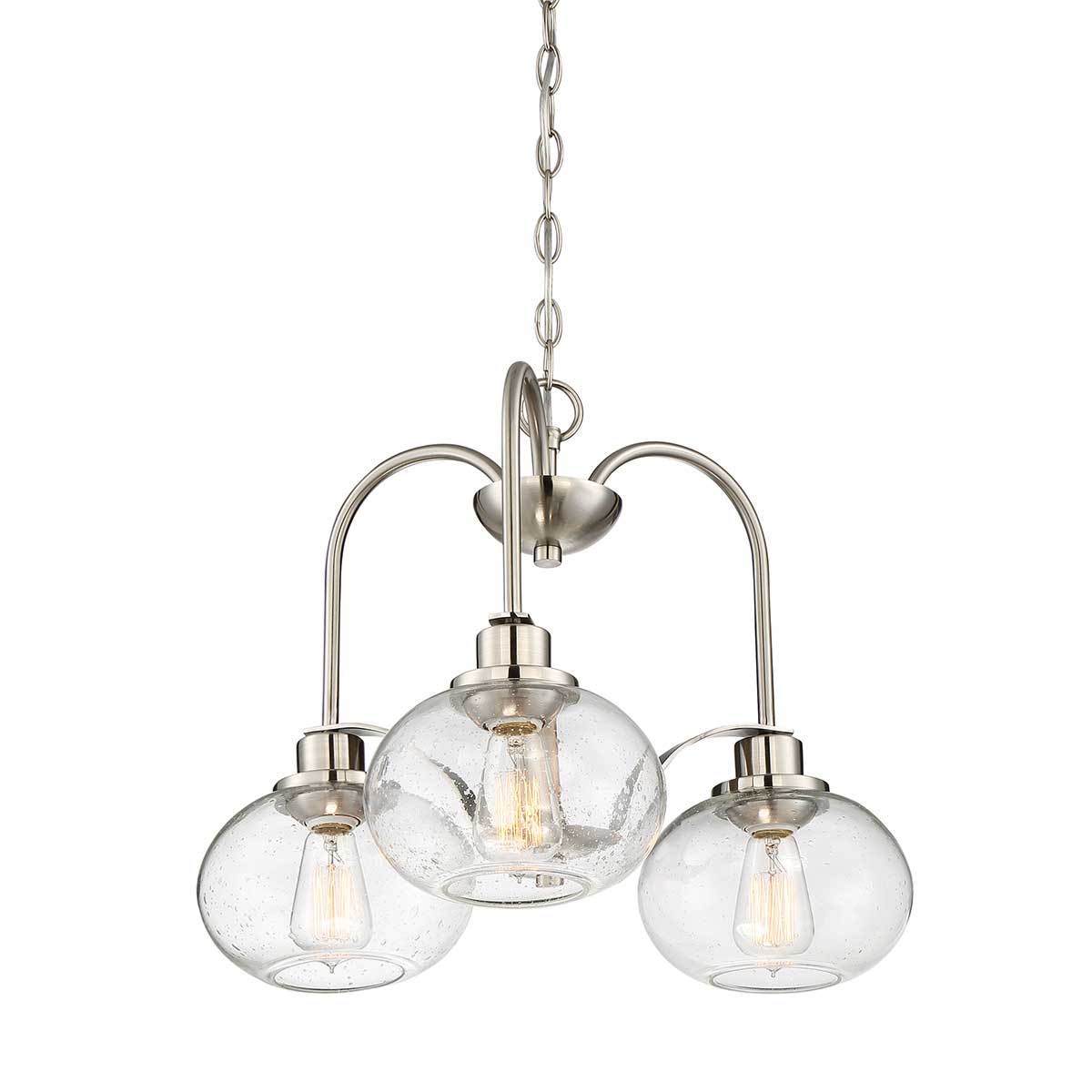 Pendelleuchte Trilogy (Nickel) 3x - Elstead Lighting