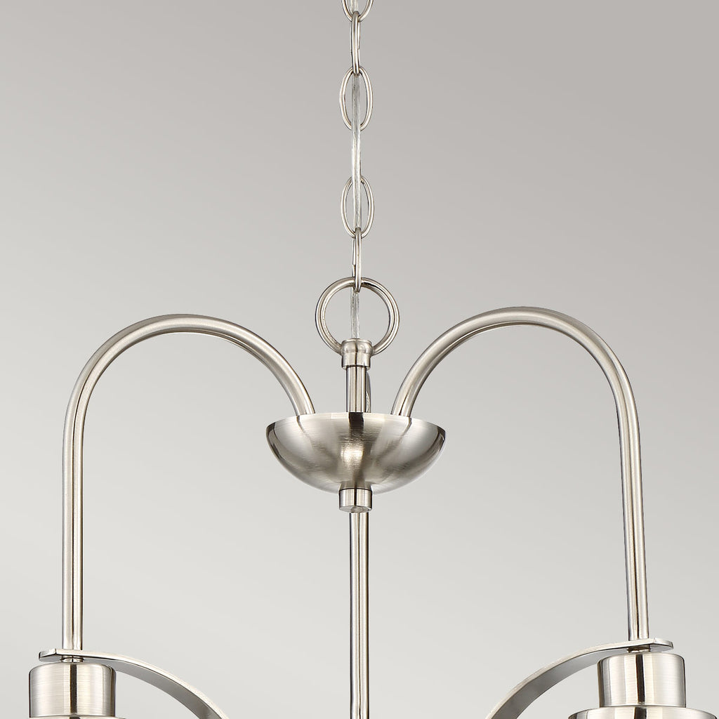 Pendelleuchte Trilogy (Nickel) 3x - Elstead Lighting