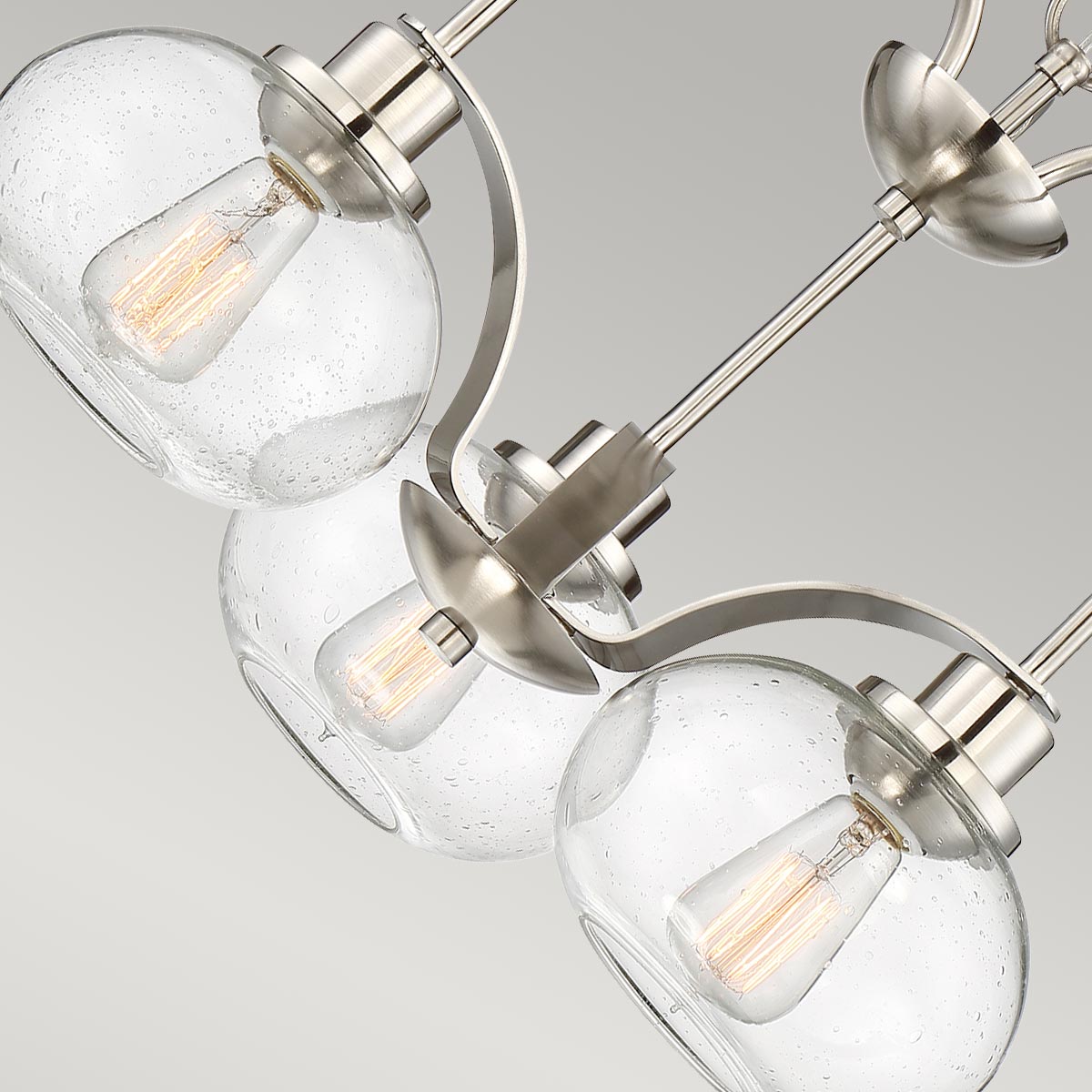Pendelleuchte Trilogy (Nickel) 3x - Elstead Lighting