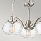 Pendelleuchte Trilogy (Nickel) 3x - Elstead Lighting