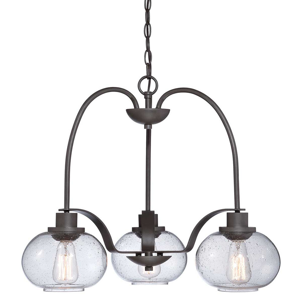 Pendelleuchte Trilogy (bronzefarben) 3x - Elstead Lighting