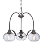Pendelleuchte Trilogy (bronzefarben) 3x - Elstead Lighting