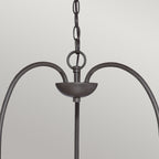 Pendelleuchte Trilogy (bronzefarben) 3x - Elstead Lighting