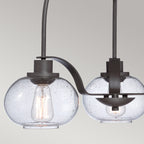 Pendelleuchte Trilogy (bronzefarben) 3x - Elstead Lighting