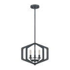 Pendelleuchte Vanguard (schwarz) 3x - Elstead Lighting