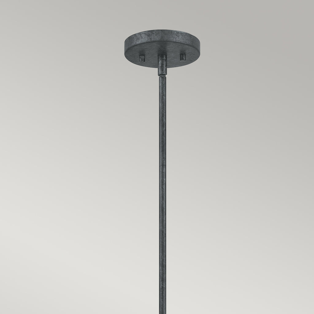 Pendelleuchte Vanguard (schwarz) 3x - Elstead Lighting