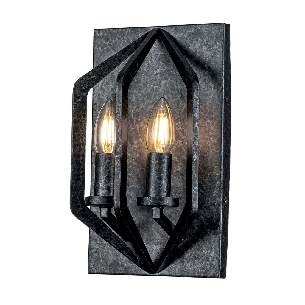 Wandleuchte Vanguard (verchromt) 2x - Elstead Lighting