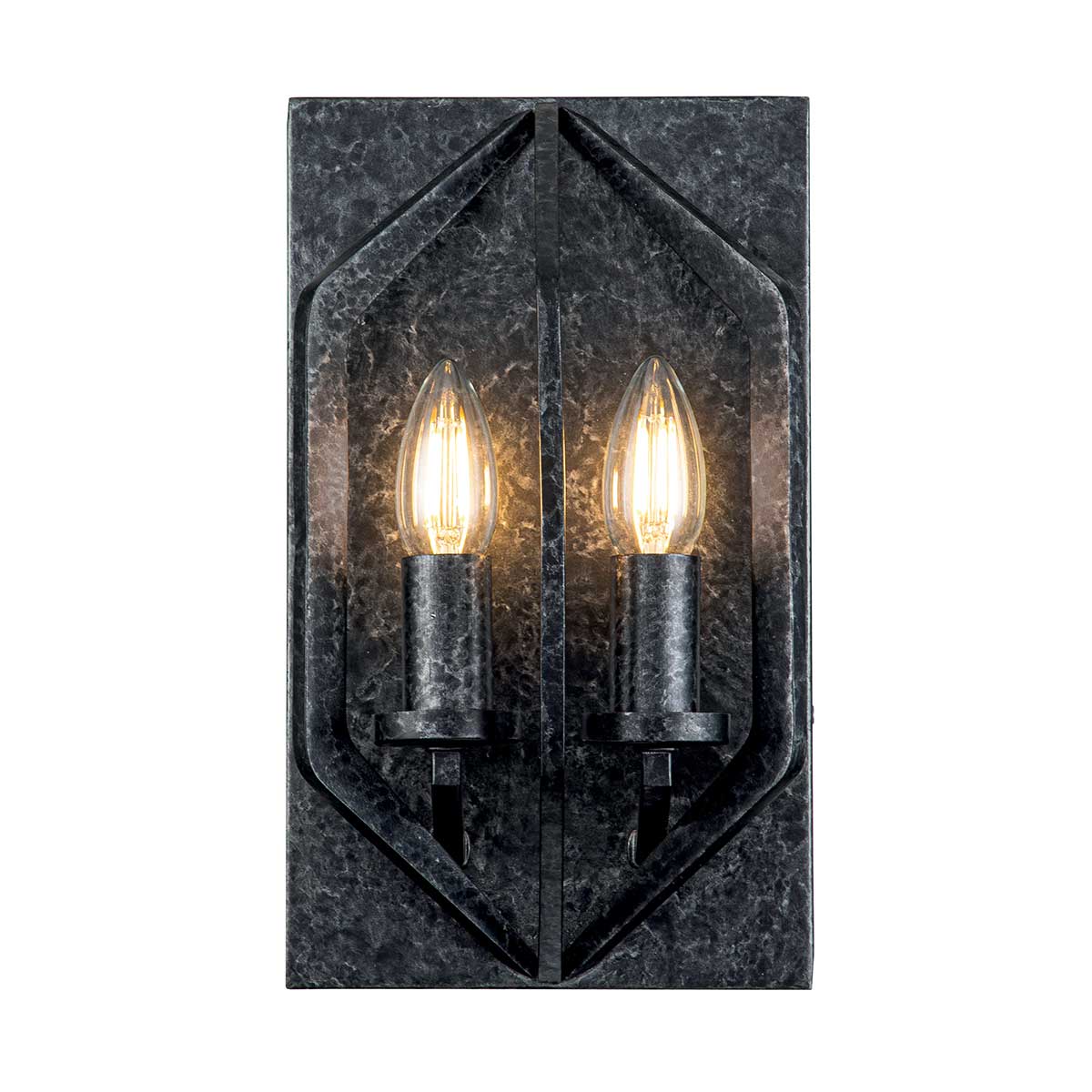Wandleuchte Vanguard (verchromt) 2x - Elstead Lighting