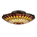 Deckenleuchte West End (bronzefarben) 2x - Elstead Lighting