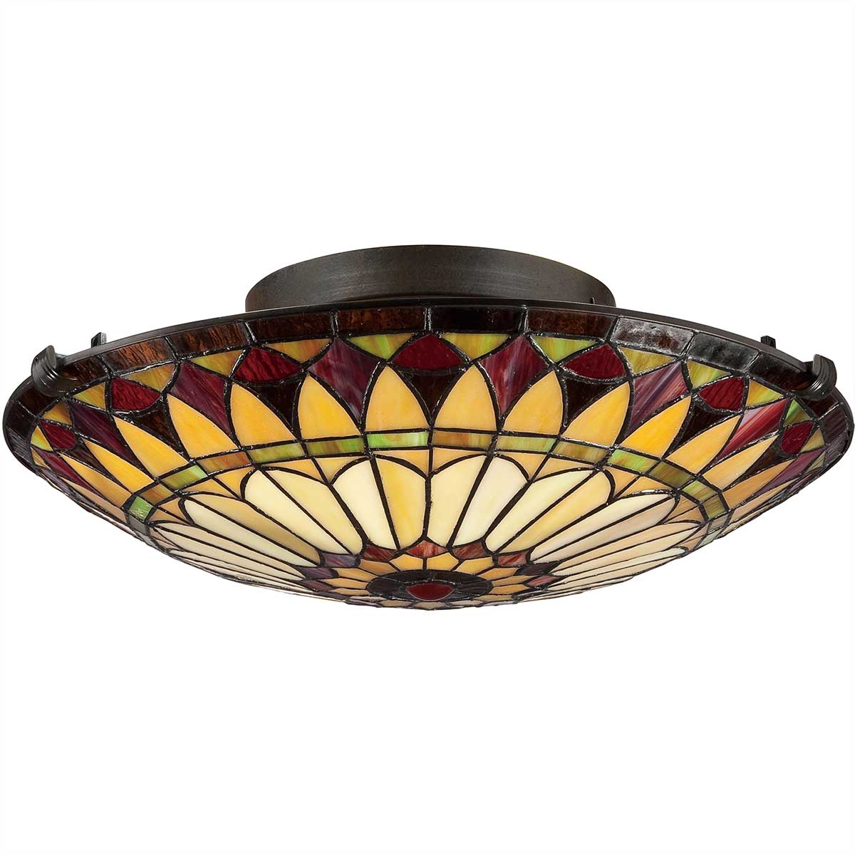 Deckenleuchte West End (bronzefarben) 2x - Elstead Lighting