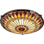 Deckenleuchte West End (bronzefarben) 2x - Elstead Lighting
