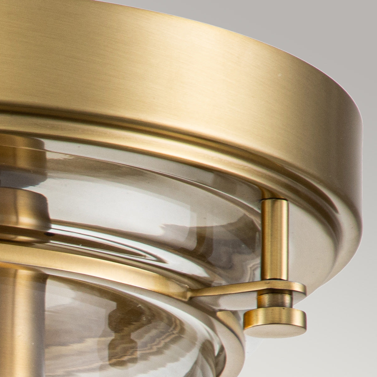 Bad-Deckenleuchte Whistling (messingfarben) 3x - Elstead Lighting