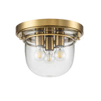 Bad-Deckenleuchte Whistling (messingfarben) 3x - Elstead Lighting