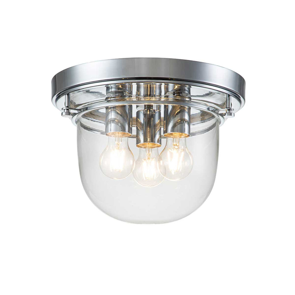 Bad-Deckenleuchte Whistling (verchromt) 3x - Elstead Lighting