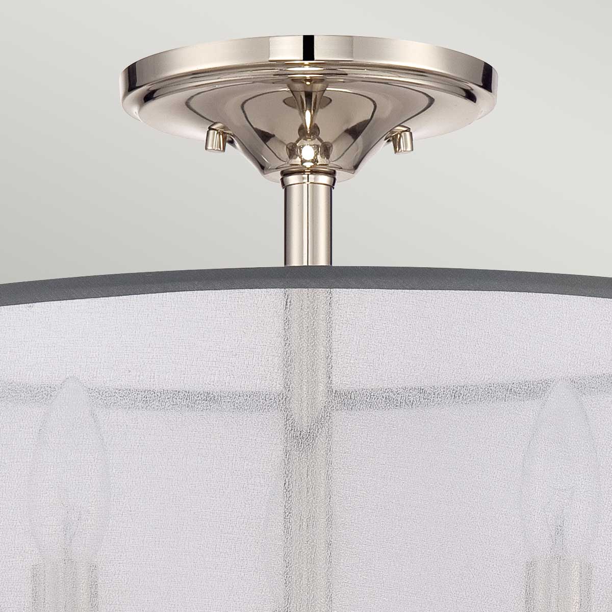 Deckenleuchte Whitney (silberfarben) 3x - Elstead Lighting