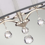 Deckenleuchte Whitney (silberfarben) 3x - Elstead Lighting