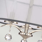 Deckenleuchte Whitney (silberfarben) 3x - Elstead Lighting