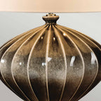 Tischleuchte Rib Pumpkin (schwarz) 1x - Elstead Lighting