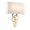 Wandleuchte Rosa (messingfarben) 2x - Elstead Lighting