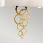 Wandleuchte Rosa (messingfarben) 2x - Elstead Lighting