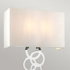 Wandleuchte Rosa (verchromt) 2x - Elstead Lighting