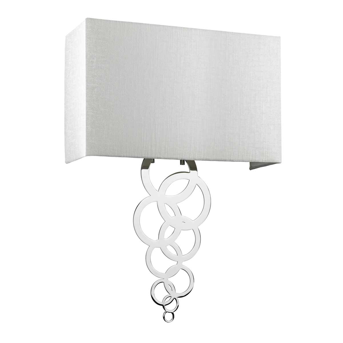 Wandleuchte Rosa (verchromt) 2x - Elstead Lighting